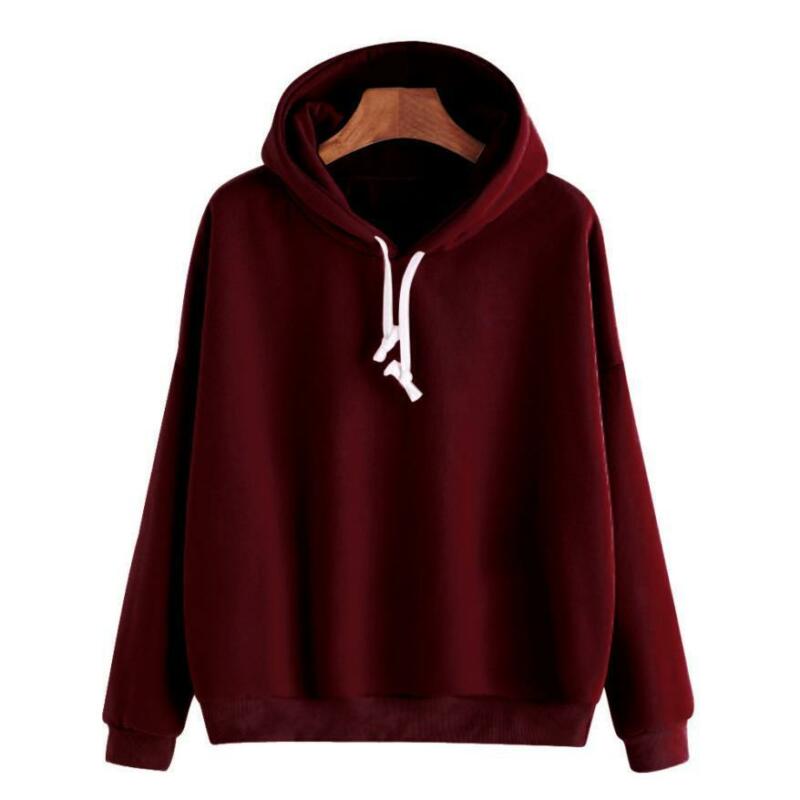 Plain Pullover Hoodie